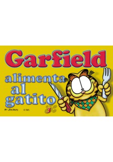 Garfield alimenta al gatito